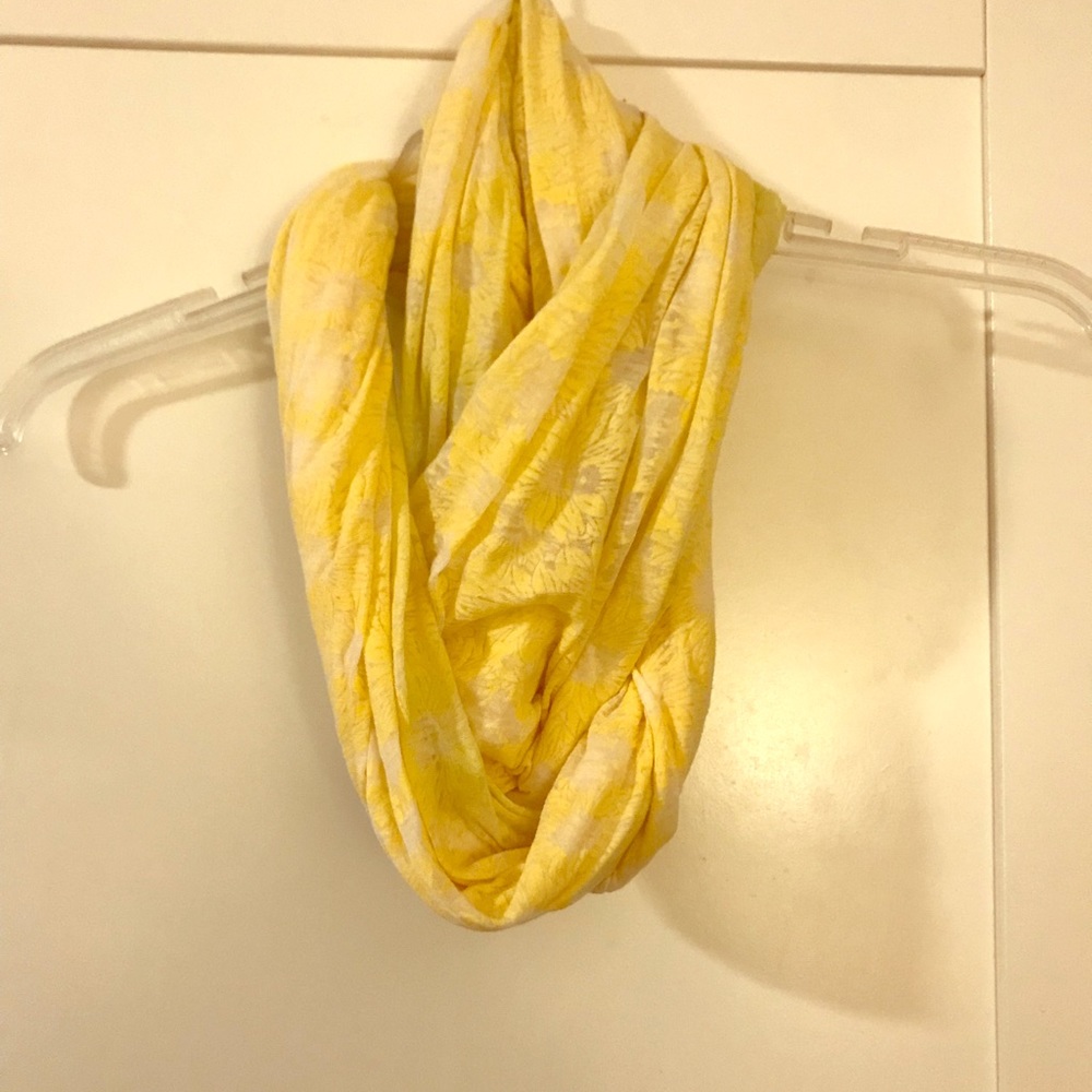 Yellow Infinity Scarf